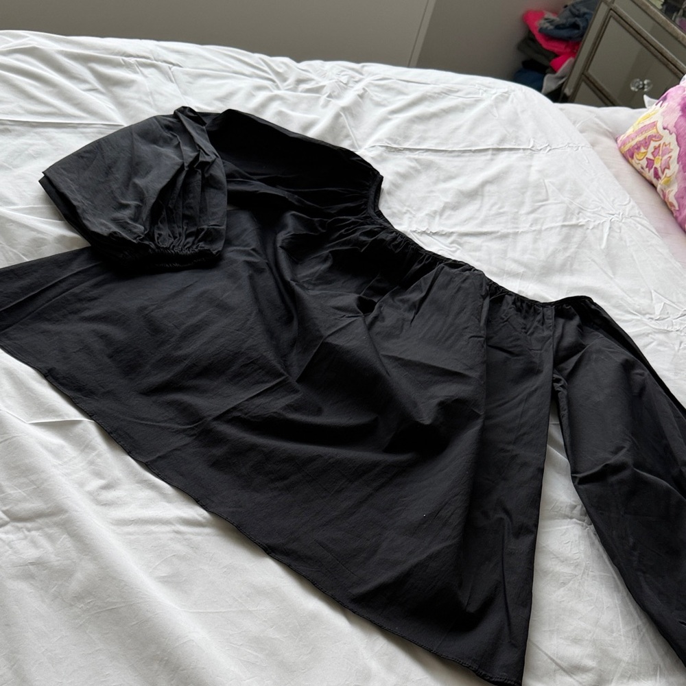 Black Off-Shoulder (or not)  Blouse, perfect condition